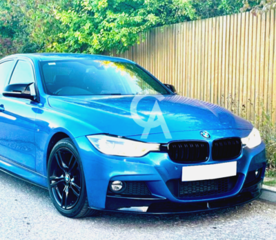 BMW 3 Series F30 Gloss Black Splitter Lip M Performance M-sport 