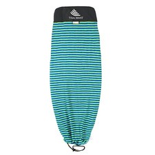 Tidal Wake TAG-IT Snub Nose Surf Wake Sock w/ Built-in Name Tag Green Blue 22537