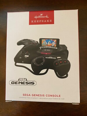 Hallmark Sega Genesis Keepsake Ornament 2022 Light & Sound Motion
