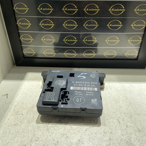 Steuergerät MERCEDES BENZ E-Klasse (W211) 2118704126