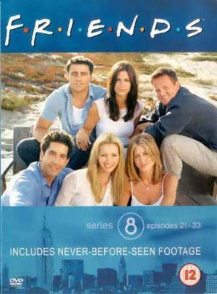 Friends - Series 8 - Episodes 21-23 DVD (2003) FREE SHIPPING