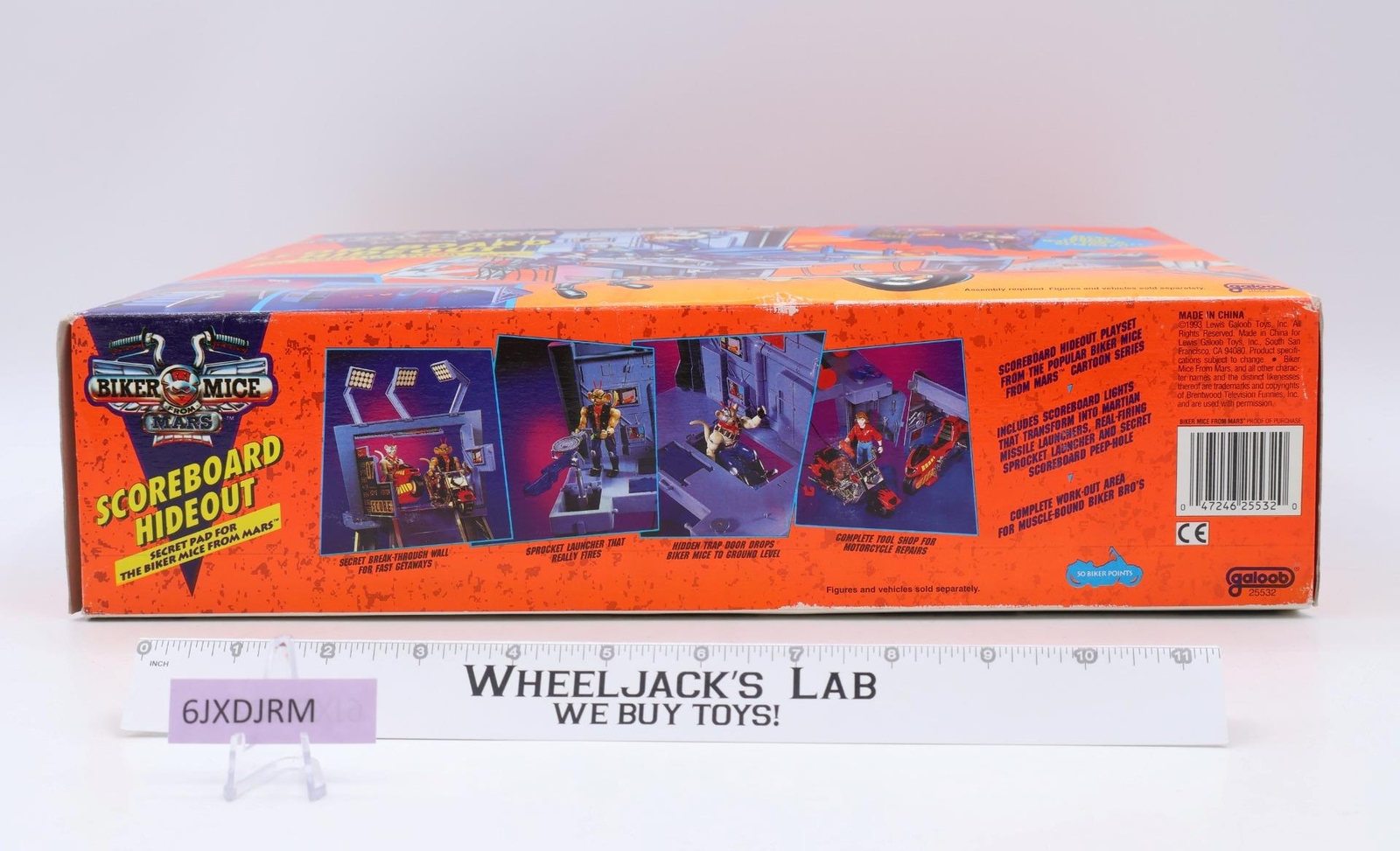 Scoreboard Hideout Biker Mice from Mars 1993 Galoob Playset NEW MISB