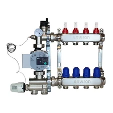 Wilo Festwertregelset for Underfloor Heating + Heating Manifold 2-12 Compartment