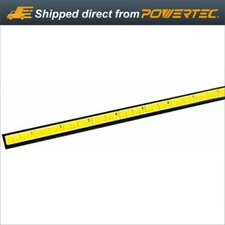 POWERTEC 48" Universal T-Track Left to Right Adhesive Tape Measure Kit (71331)