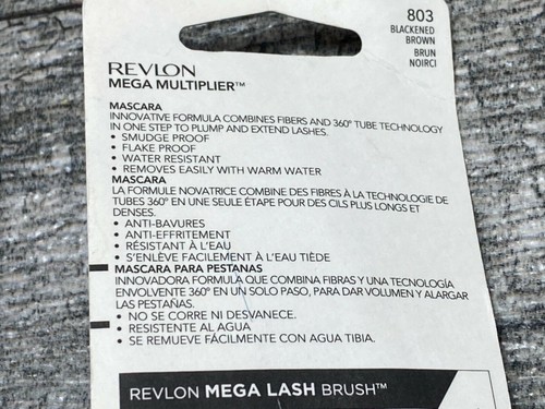 Lote de 3 rímel Revlon Mega Multiplicador Blackend marrón 0,28 onzas fluidas 803 - Imagen 6 de 7