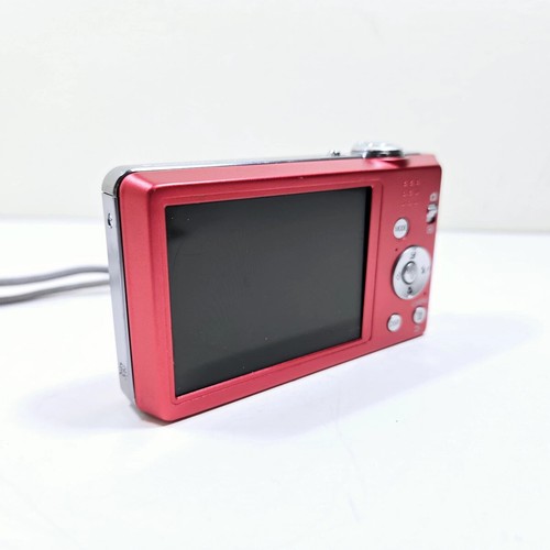 Panasonic LUMIX DMC-FH2/DMC-FS16 14.0MP CCD Digital Camera 100% Working-Red - Picture 10 of 12