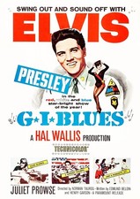 Elvis Presley - G.I. Blues - (A4 Size - 210 x 297mm - 8.25" x 11.75").