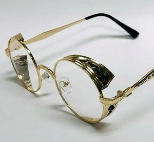 designer circle glasses