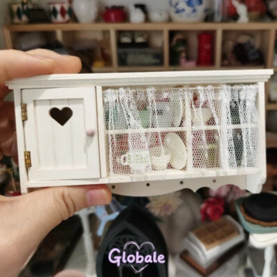 Maßstab 1:12 Puppenhaus Miniatur Möbel Wandbehang Aufbewahrungsregal Unvollendet - Bild 1 von 4