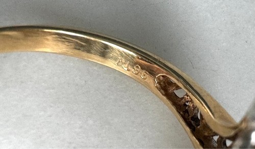''STYLECREST'' 14K YELLOW GOLD 0.86 CARAT DIAMOND RING SIZE 7.25 - Picture 12 of 12