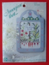 Imagine That #6105 Diseños para Aguja Contado Punto de Cruz Kit 1989 Nuevo en Paquete Nuevo de Lote Antiguo Nuevo