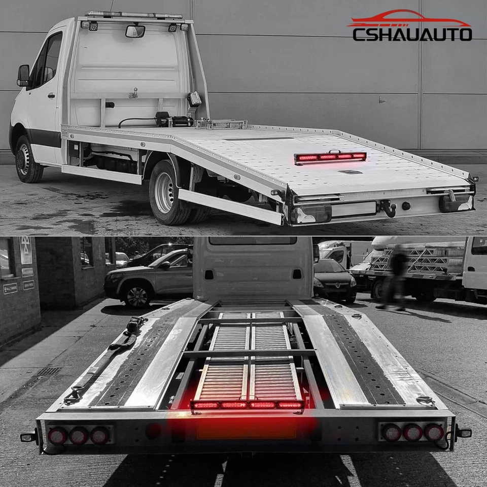 22" Wireless Trailer Tow Light Bar 7 Pin Transmitter Magnetic Battery For Truck - Bild 2 von 4