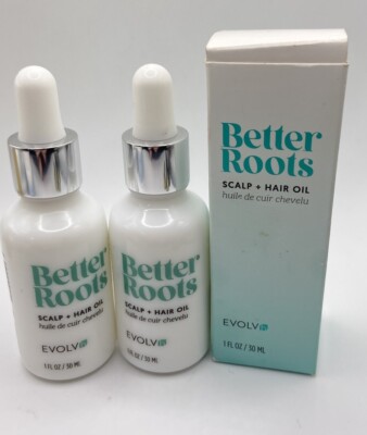 Lot Of 2 Better Roots Scalp + Hair Oil - EVOLVh 1 Oz Each