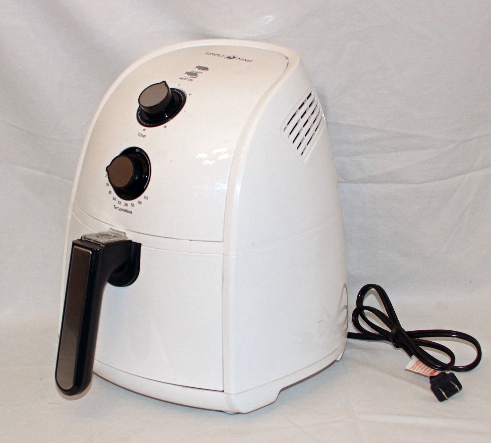 Simply Ming 2.6qt Air Convection Air Fryer TXGDS14 White 15349 eBay