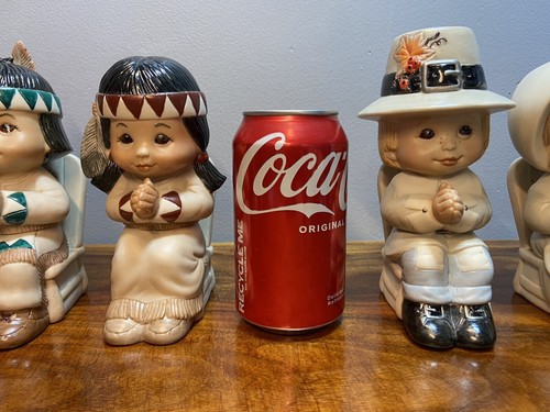 Sweet Tots Thanksgiving Pilgrims & Native American Indians Feast Table Decor Set - Picture 13 of 14
