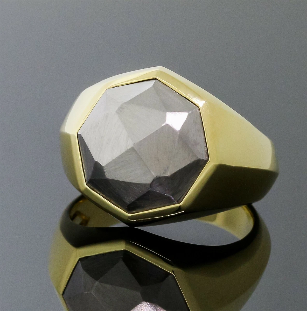 David yurman hotsell meteorite signet ring