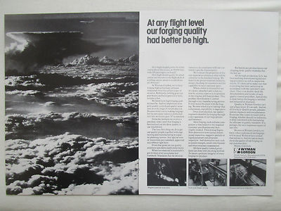 7/1977 PUB WYMAN GORDON NORTH GRAFTON FORGING AEROSPACE INDUSTRY ORIGINAL ANZEIGE