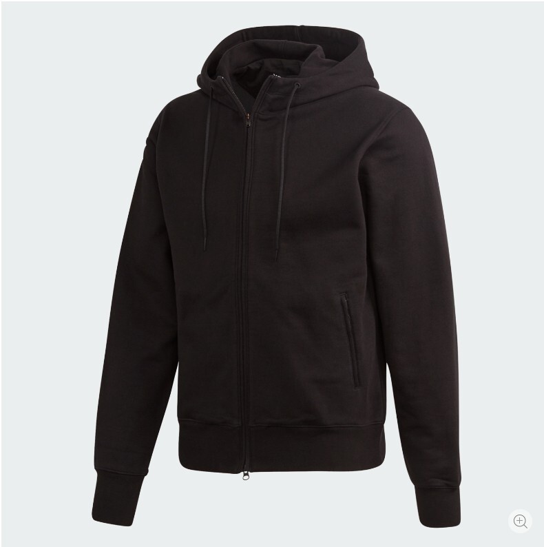 Y-3 Yohji Yamamoto x Adidas CL Full Zip Black Logo Hoodie Y-3 Yohji Yamamoto x Adidas CL Full Zip Black Logo Hoodie