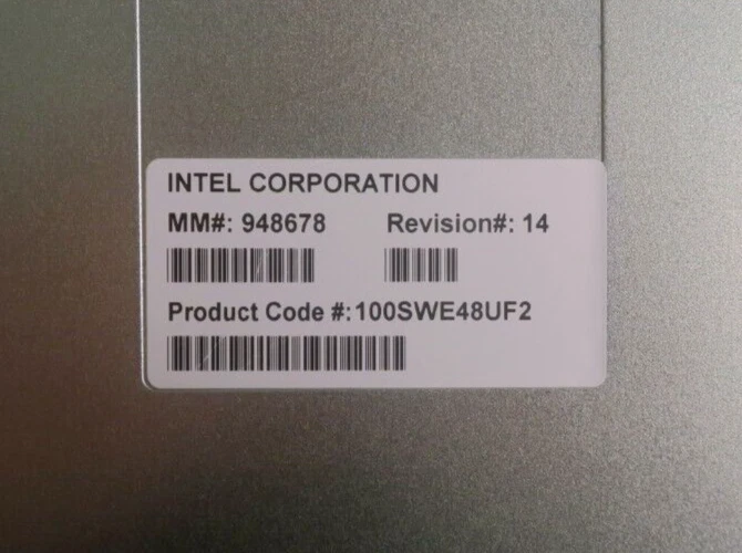 Intel Omnipath 100SWE48 48x 100GbE QSFP28 1U Fabric Edge Switch100SWE48UF2 - Image 4 of 4