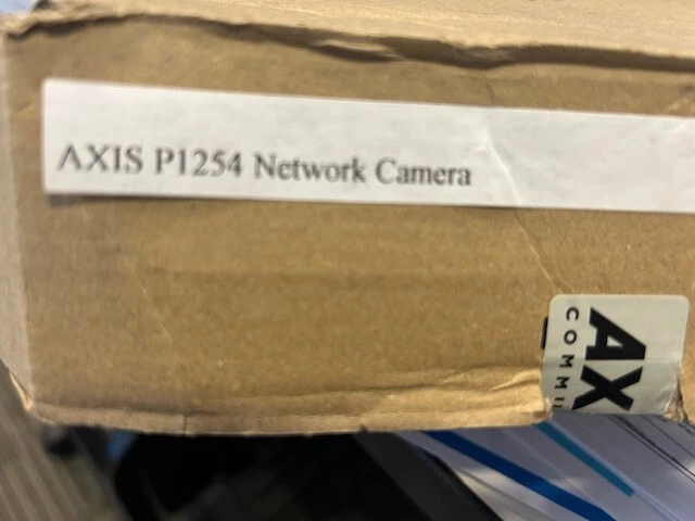 Axis P1254 Network Camera System F1004 Bullet Sensor & P12 - Image 2 of 4