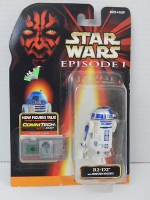 Star Wars*Episode 1~ R2D2 with Booster Rockets w/CommTalk Chip