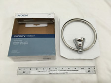  1 NEW Moen Banbury Towel Ring - CHROME - Y2686CH ob 