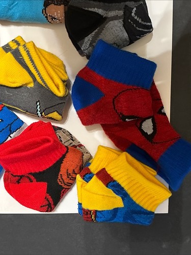 Kids - Marvel | 15 Days of Socks - Advent Style Kids Small Shoe Size 5.5 to 8.5 - Picture 14 of 19