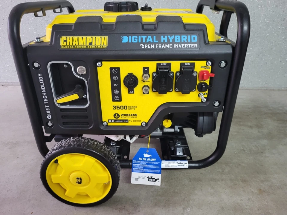 Champion 3500 Watt Digital Hybrid Inverter Stromerzeuger 230V