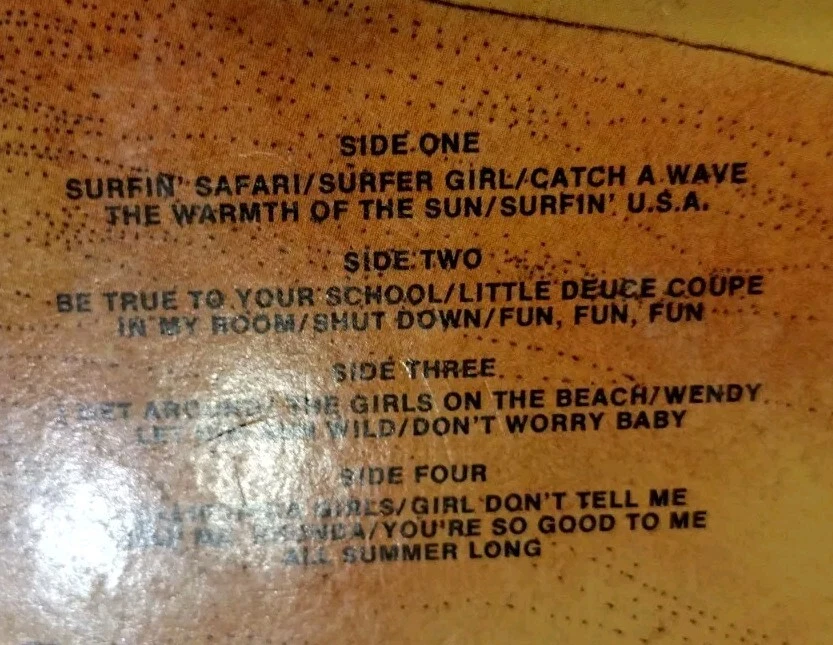 Lot Of 4 Vinyl records. Classic rock & pop. Beach Boys, Rod Stewart, Melanie - Image 2 of 4