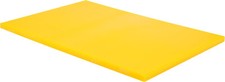TAGLIERE POLIETILENE ALIMENTI BIANCO BLU GIALLO CUCINA RISTORANTE 45X30X1,3 TO