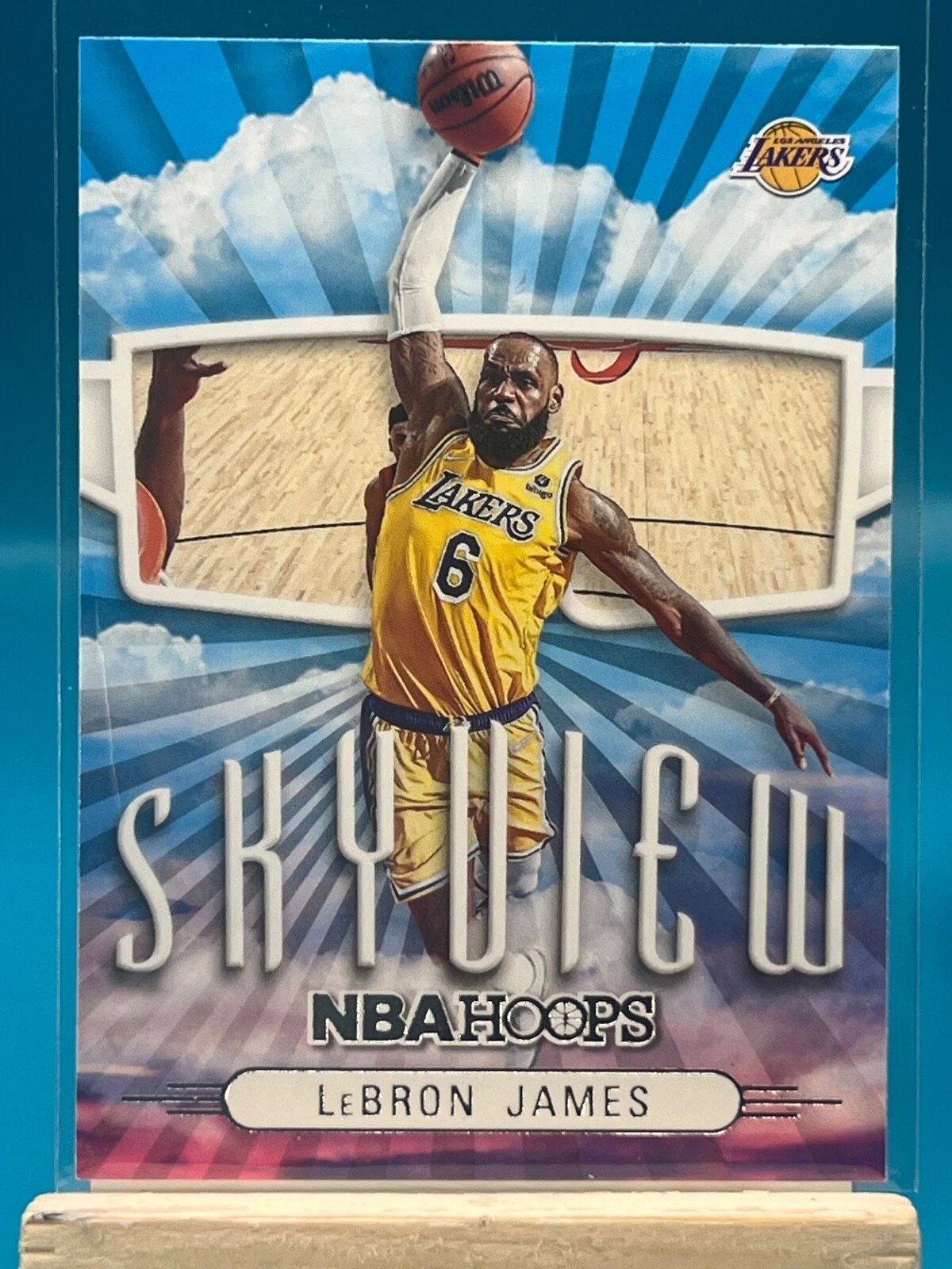 Lebron James trading card