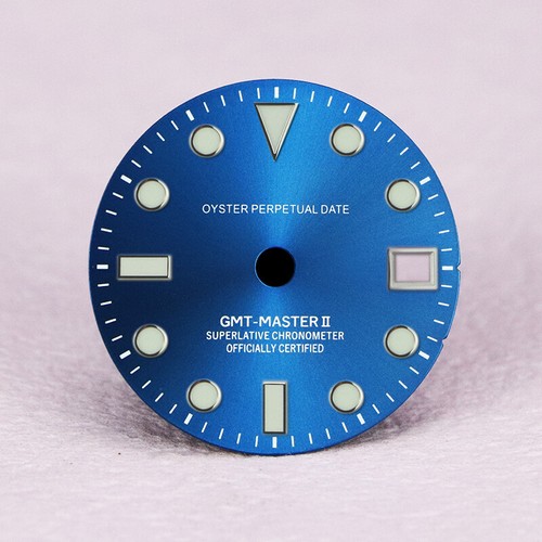 28.5mm dial GMT- Master Series Sub series skx007 Skx009 forN H34 BGW9 lume - Picture 21 of 23