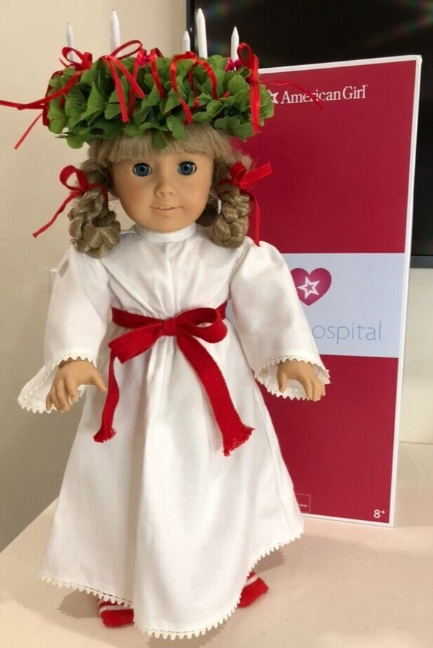 Vintage Pleasant Company American Girl Kirsten Christmas Lucia