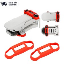 Stylish and Functional Propeller Holder Straps for Mini Drones - Red Silicone