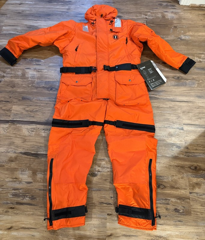 Mustang Survival MS2175 Anti-Exposure Coverall and Flotation Worksuit