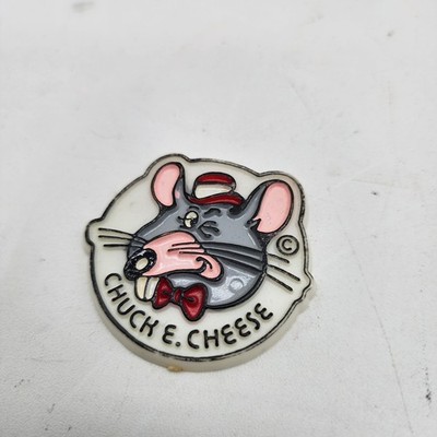 1981 Vintage 80s Chuck E Cheese Pizza Time Theater Fridge Magnet