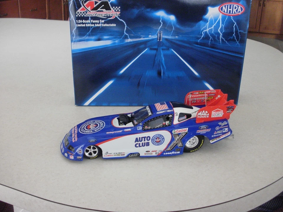 NHRA 1/24ROBERT HIGHT 2007 AAA MUSTANG FUNNY CAR # 508 - Image 4 of 4