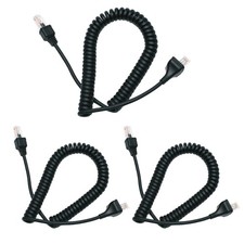 RJ-45 8 Pin to 8 Pin Microphone Cable Mic for Kenwood Radio KMC-30 KMC-32 KMC...