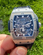 Hublot Spirit of Big Bang 42mm Titanium Skeleton Chronograph Date 641.NX