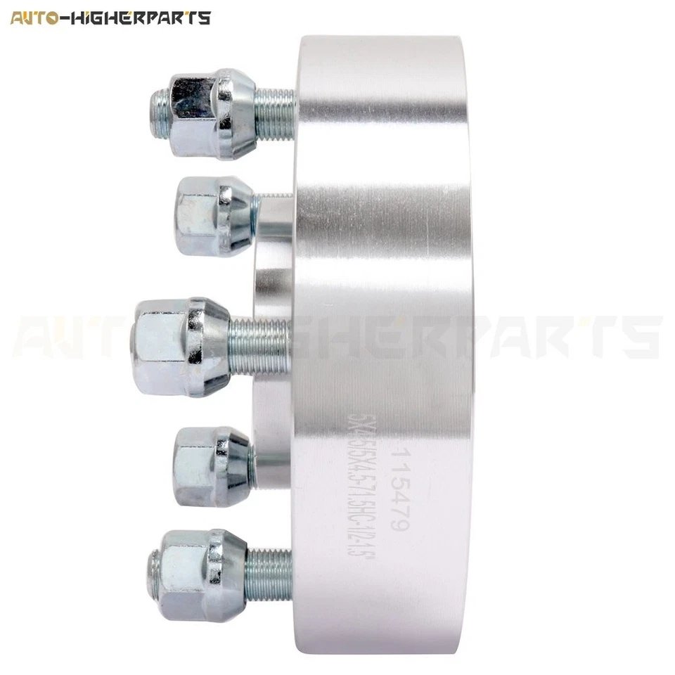 4Pcs 1.5" 5x114.3 5x4.5 Hubcentric Wheel Spacers fits  2002-2010 Jeep Liberty Foto 2 de 4