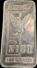 RefineMet silver bar 100 Grams  Refine met NIBR Very Rare