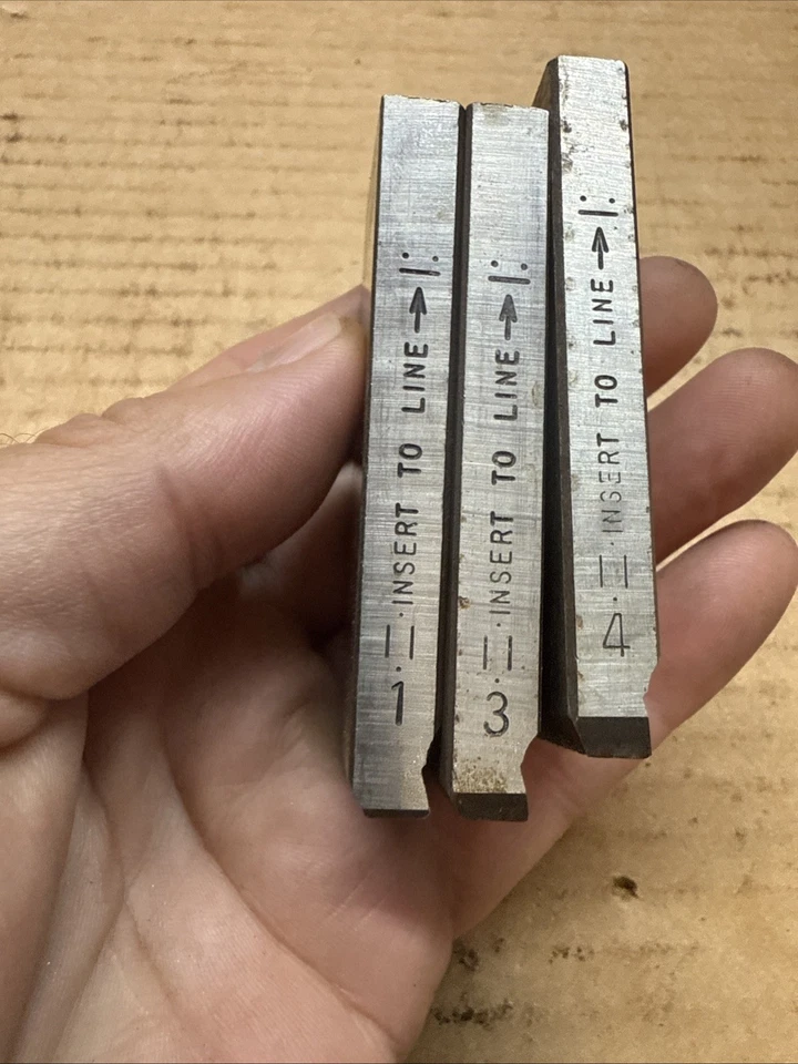 Ridgid HS NPT 1”- 2”Set Of 1,,3,4 Threading Die Set For Ridgid  2 Missing - Image 4 of 4