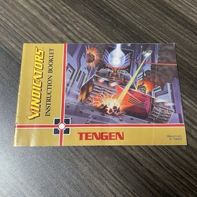 Vindicators Nintendo NES COMPLETE Game + Box + Manual + Insert