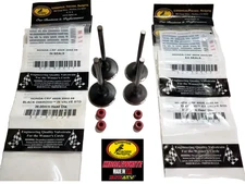 02-06 Honda CRF450R Kibblewhite STD Size Stainless Valves KPMI & RED Viton Seals