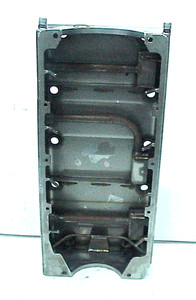 Moroso Stainless Dry Sump Oil Pan with Oiler Jets for SB Chevy for 2 Piece Seal