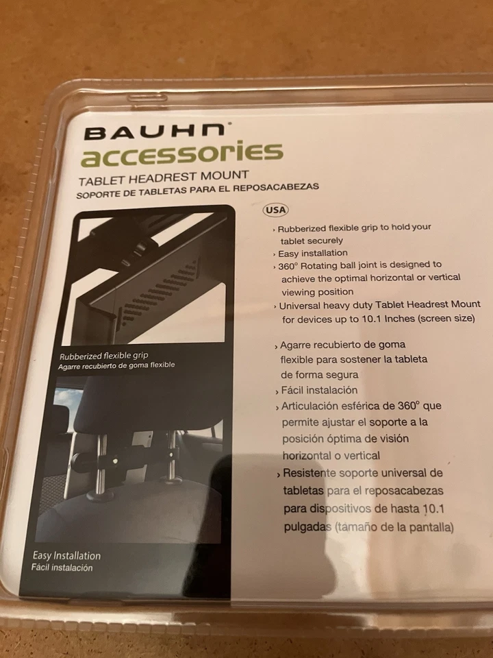 Bauhn Tablet Headrest 360 Mount for iPad / Kindle New Easy Install - Image 4 of 4