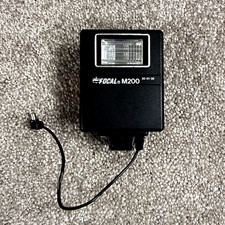 Focal M-200 Flash 20-01-21 Electronic Flash Unit For Camera 35mm K-Mart