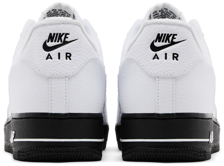 Nike Air Force 1 07 White Black Jewel HQ3826-100 Men Size | eBay
