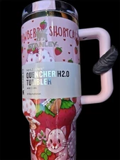 pink stanley 40 oz tumbler
