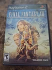 Final Fantasy XII PlayStation 2 Complete W/ Reg Card Authentic Black Label PS2